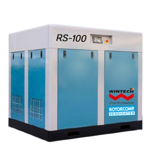 เครื่องปั้มลมสกรู RS Series : Belt Drive RS-100